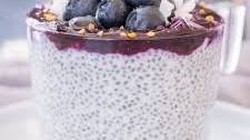 Blueberry Coconut Chia Pudding recipe