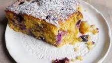 Blueberry, Coconut & Lemon Gluten Free Cake