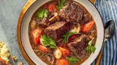 Boeuf Bourguignon (Beef Stew With Red Wine, Mushrooms, and Bacon)