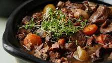 Boeuf Bourguignon with cauliflower mash