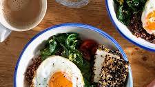 Breakfast Bowl with Egg, Spinach & Feta