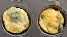 Breakfast Egg Muffins with Spinach and Cheese