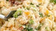 Broccoli Cheese Mashed Potatoes