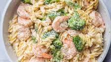 Broccoli Shrimp Alfredo