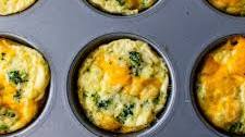 Broccoli and Cheese Egg Muffins