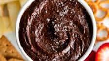 Brownie Batter Chocolate Hummus