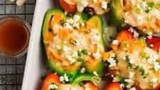 Buffalo Chicken Stuffed Peppers