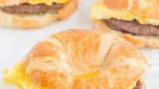 Burger King Sausage, Egg & Cheese Croissan'Wich