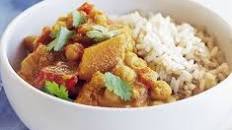 Butternut squash curry