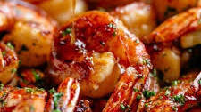 Buttery Honey Garlic Shrimp