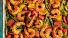 Cajun Shrimp and Sausage Sheet Pan