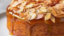 Caramel Almond Cake