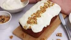 Carrot Cake with Yogurt Cream