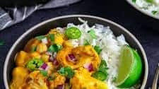 Cauliflower and Chickpea Coconut Curry