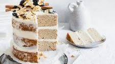 Chai Spice Cake with Cream Cheese Frosting