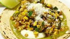 Charred Corn and Zucchini Tacos Recipe