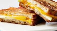 Cheddar and Apple Grilled Cheese Sandwiches