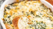 Cheesy Spinach Artichoke Dip