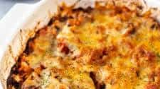 Cheesy Tomato Baked Rice