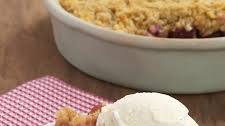 Cherry-Almond Crumble