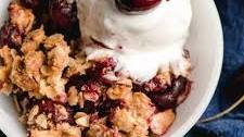 Cherry Crumble