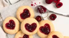 Cherry Thumbprint Cookies