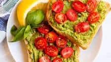 Cherry Tomato Avocado Toast