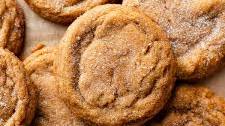 Chewy Pumpkin Snickerdoodle Cookies