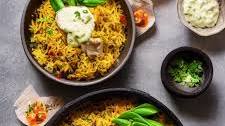 Chicken Biryani with Raita