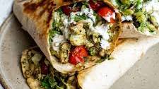 Chicken Pesto Wraps