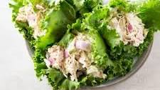 Chicken Salad Lettuce Wraps