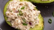 Chicken Salad Stuffed Avocados
