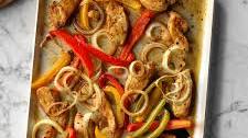 Chicken Veggie Fajitas