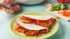 Chicken and Veggie Fajitas