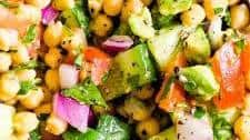 Chickpea Avocado Salad