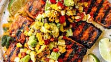 Chili Lime Grilled Salmon