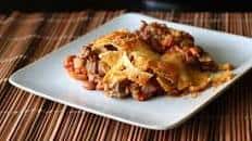 Chili Nacho Casserole With Ground Beef and Beans