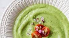 Chilled Avocado & Cucumber Soup