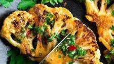 Chimichurri Cauliflower Steaks