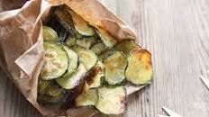 Chips di zucchine croccanti (al forno), la Ricetta velocissima!