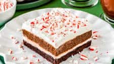 Chocolate And Peppermint Striped Delight