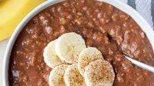 Chocolate Banana Oatmeal