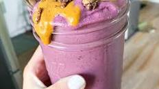 Chocolate Berry Protein Smoothie