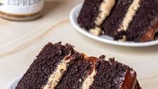 Chocolate Cake with Espresso Filling