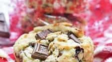 Chocolate Cherry Almond Cookies