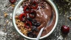 Chocolate Cherry Smoothie Bowl