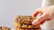 Chocolate Chip Oatmeal Cookies with Orange Zest