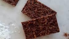 Chocolate Coconut Energy Bars Recipe