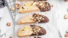 Chocolate-Dipped Almond Biscotti