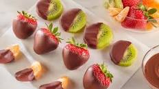 Chocolate Dipped Fruit Recipe | Hersheyland